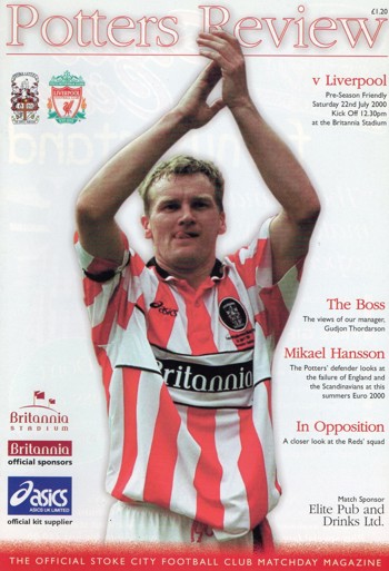 Match programme